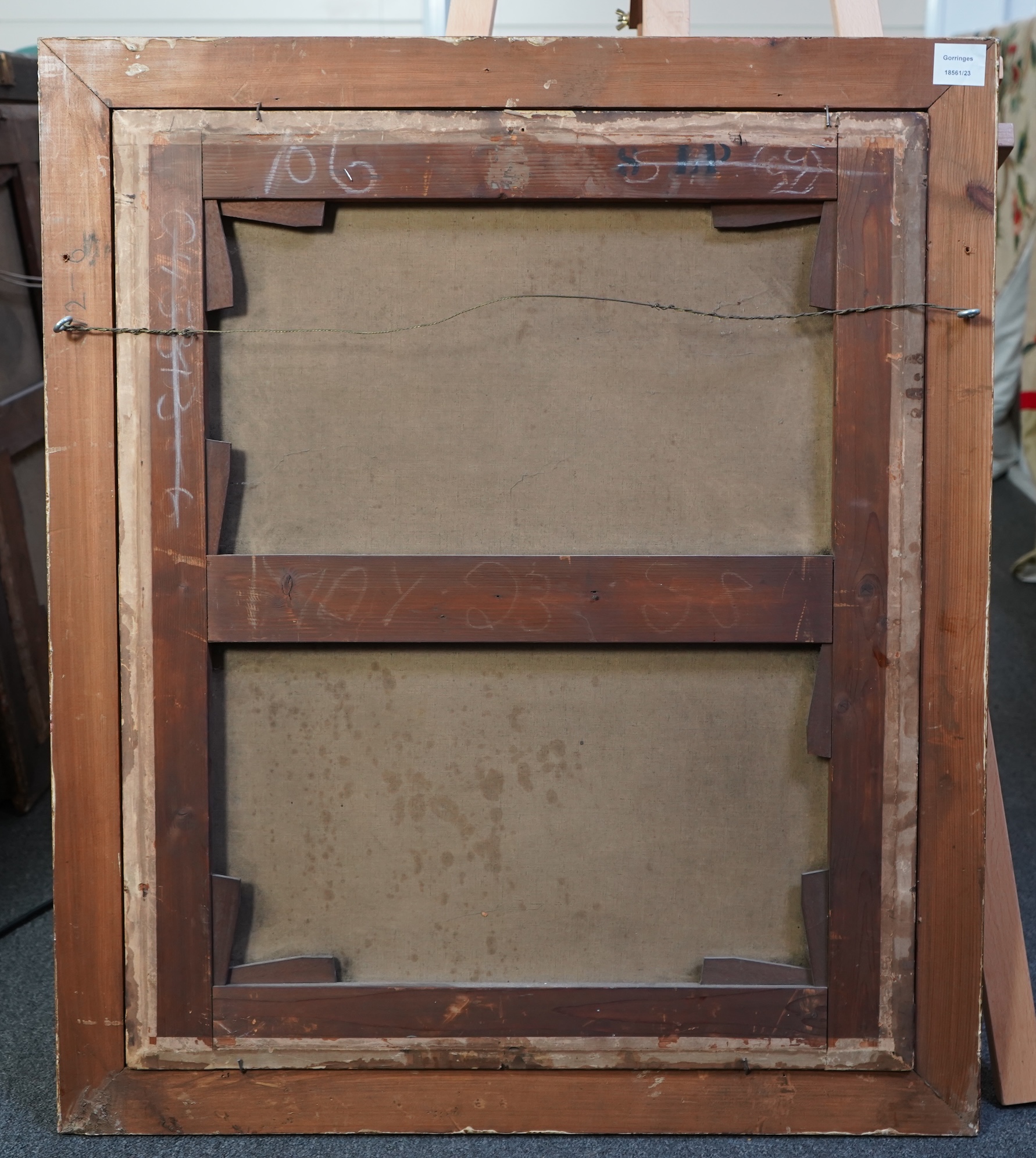 After Sir Godfrey Kneller, 1646-1723, A portrait of King George I wearing the star and ribbon of the garter